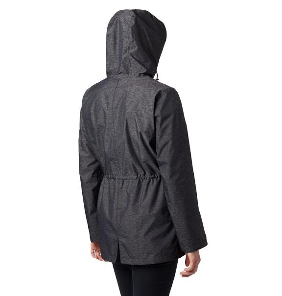 Columbia Norwalk Mountain Rain Jacket Black For Women's NZ74861 New Zealand